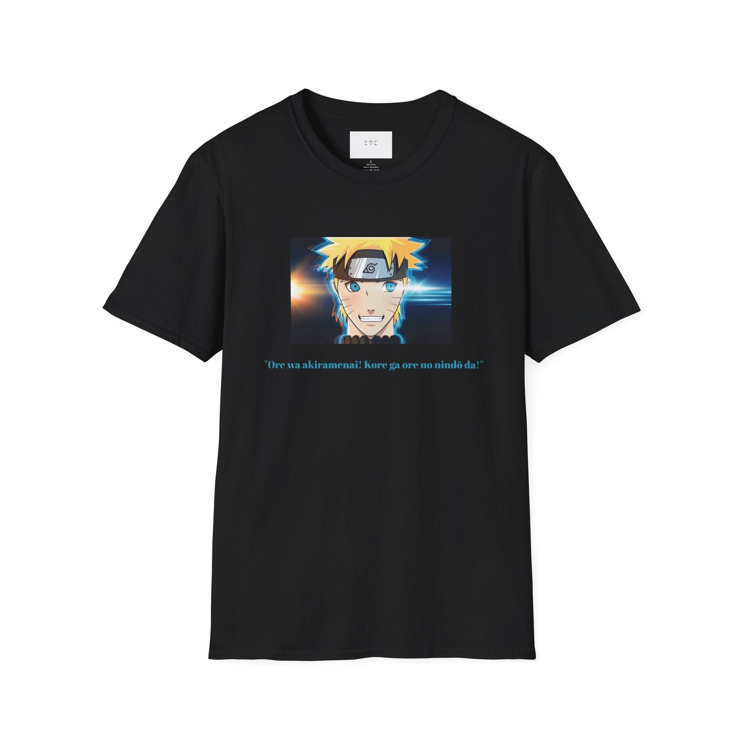 Naruto anime Naruto Fan Unisex T-Shirt - Softstyle Anime Tee, Gift for Otaku, Casual Wear, Birthday Apparel, Anime Convention Outfit