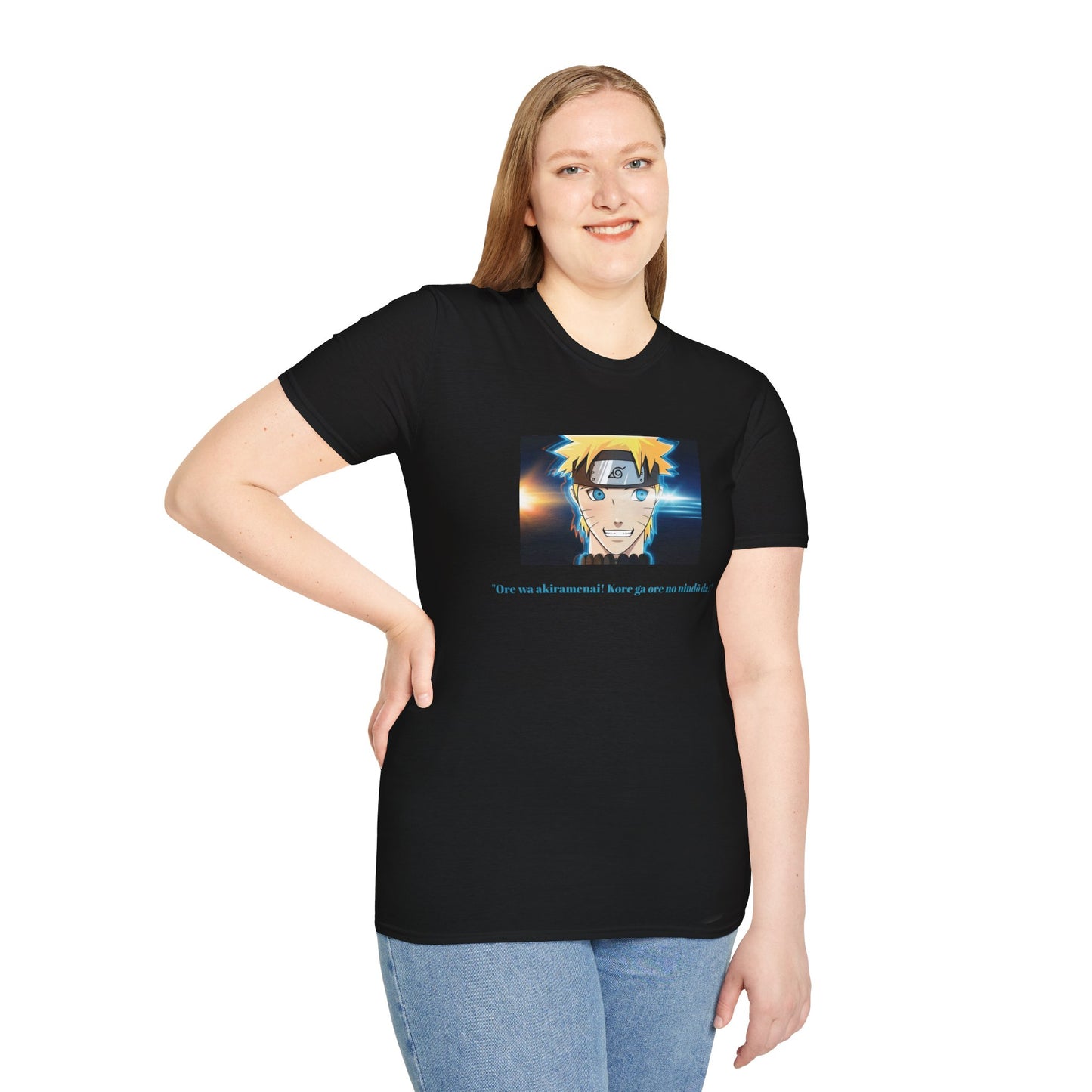 Naruto anime Naruto Fan Unisex T-Shirt - Softstyle Anime Tee, Gift for Otaku, Casual Wear, Birthday Apparel, Anime Convention Outfit