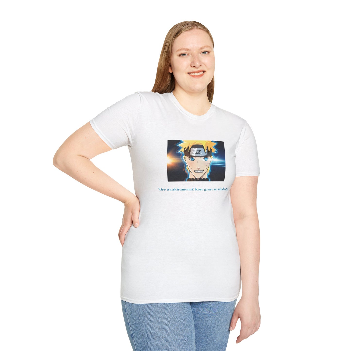 Naruto anime Naruto Fan Unisex T-Shirt - Softstyle Anime Tee, Gift for Otaku, Casual Wear, Birthday Apparel, Anime Convention Outfit