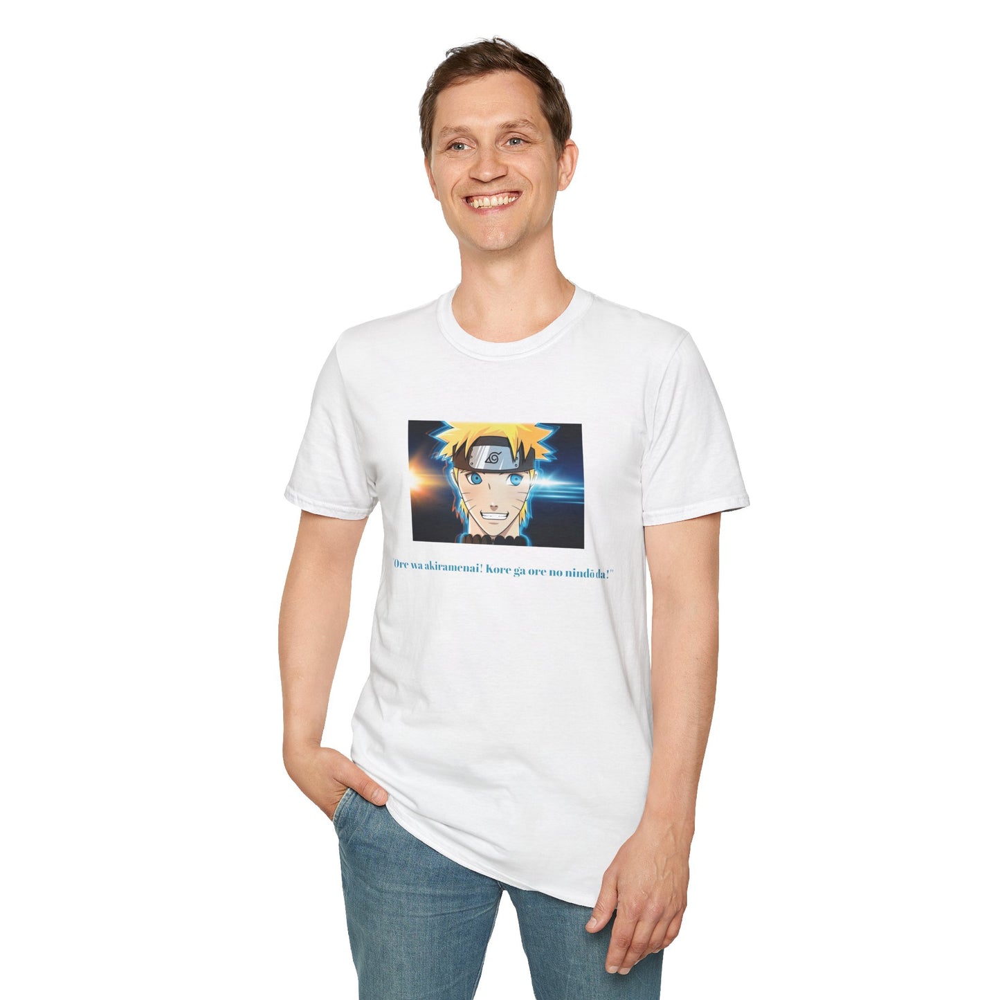 Naruto anime Naruto Fan Unisex T-Shirt - Softstyle Anime Tee, Gift for Otaku, Casual Wear, Birthday Apparel, Anime Convention Outfit