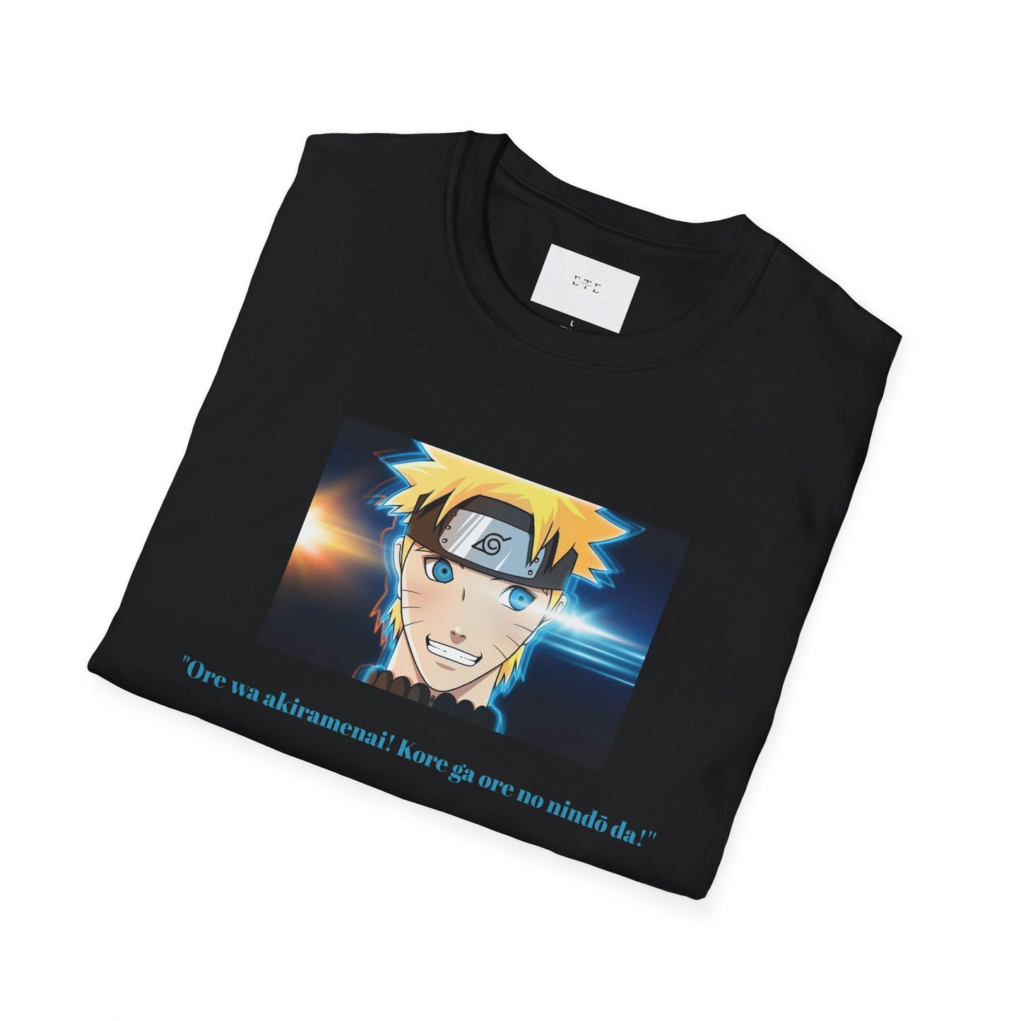 Naruto anime Naruto Fan Unisex T-Shirt - Softstyle Anime Tee, Gift for Otaku, Casual Wear, Birthday Apparel, Anime Convention Outfit