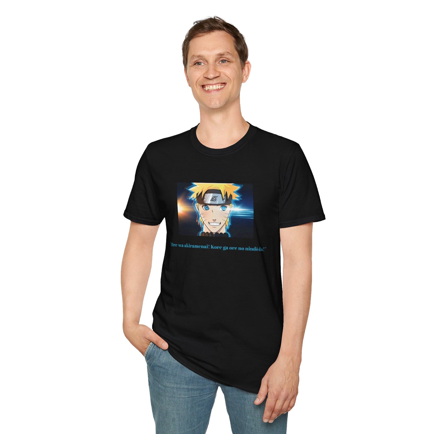 Naruto anime Naruto Fan Unisex T-Shirt - Softstyle Anime Tee, Gift for Otaku, Casual Wear, Birthday Apparel, Anime Convention Outfit