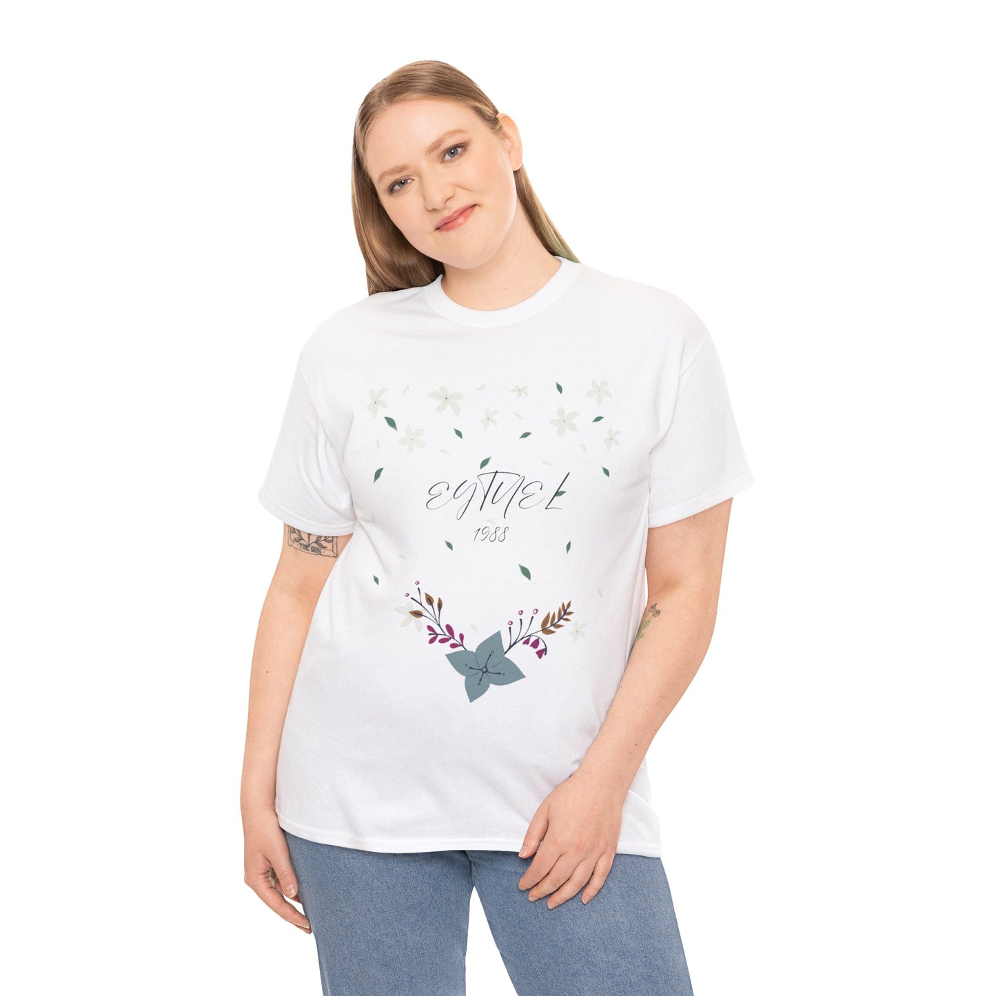 Floral Garden Cotton Tee, Nature-Inspired Unisex Tee for Casual Wear, Gift for Moms, Birthdays, or Summer Celebrations, Eco-Friendly [...]