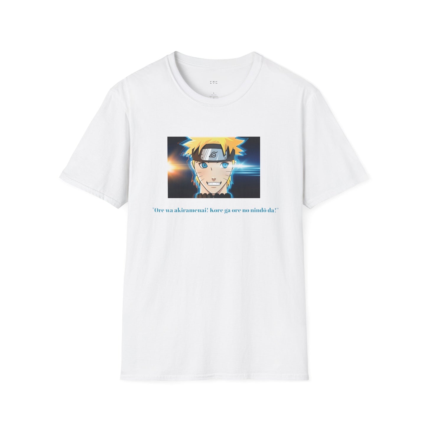 Naruto anime Naruto Fan Unisex T-Shirt - Softstyle Anime Tee, Gift for Otaku, Casual Wear, Birthday Apparel, Anime Convention Outfit