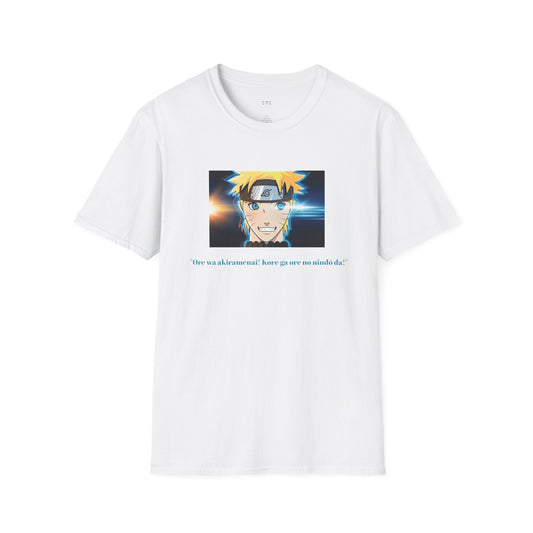 Naruto anime Naruto Fan Unisex T-Shirt - Softstyle Anime Tee, Gift for Otaku, Casual Wear, Birthday Apparel, Anime Convention Outfit