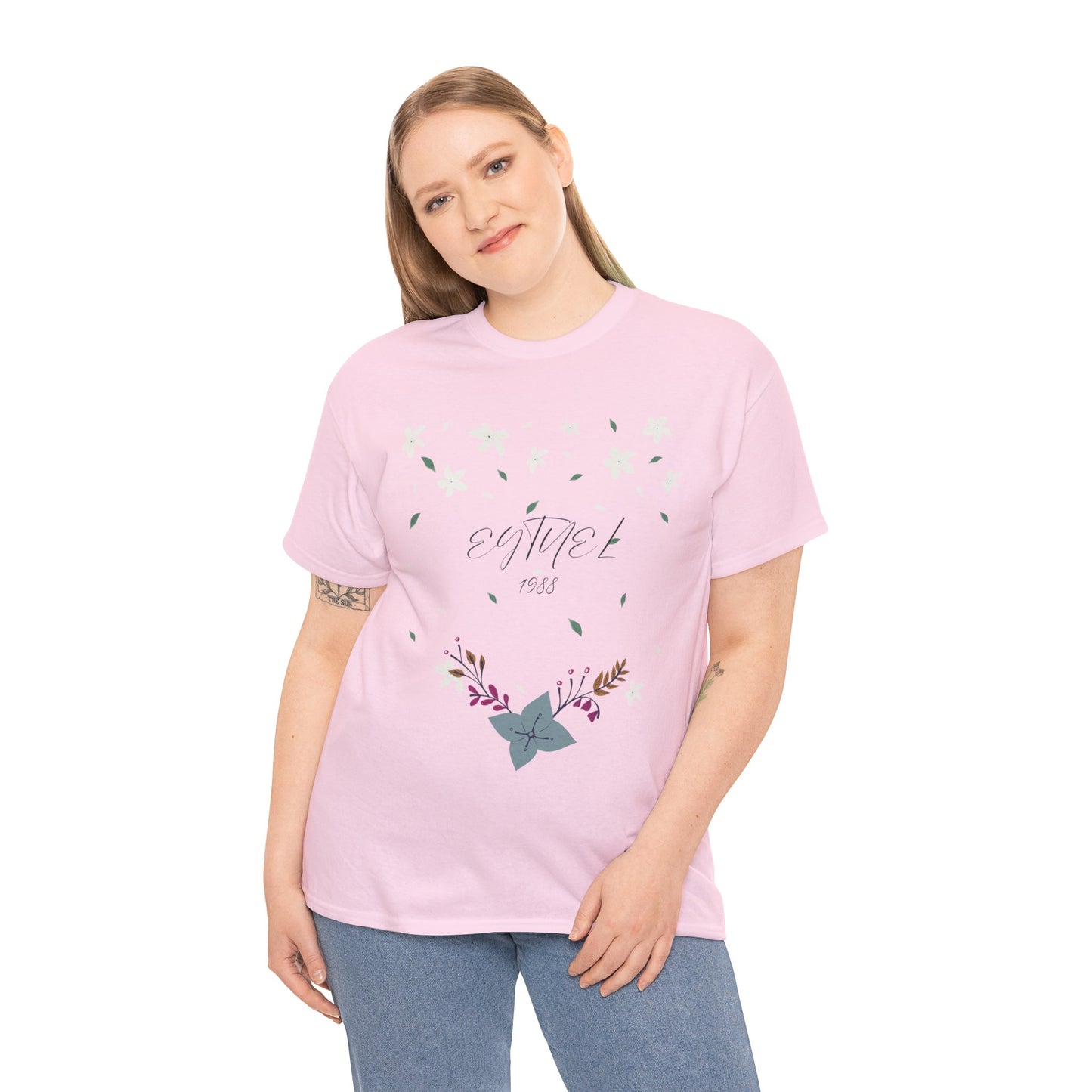 Floral Garden Cotton Tee, Nature-Inspired Unisex Tee for Casual Wear, Gift for Moms, Birthdays, or Summer Celebrations, Eco-Friendly [...]