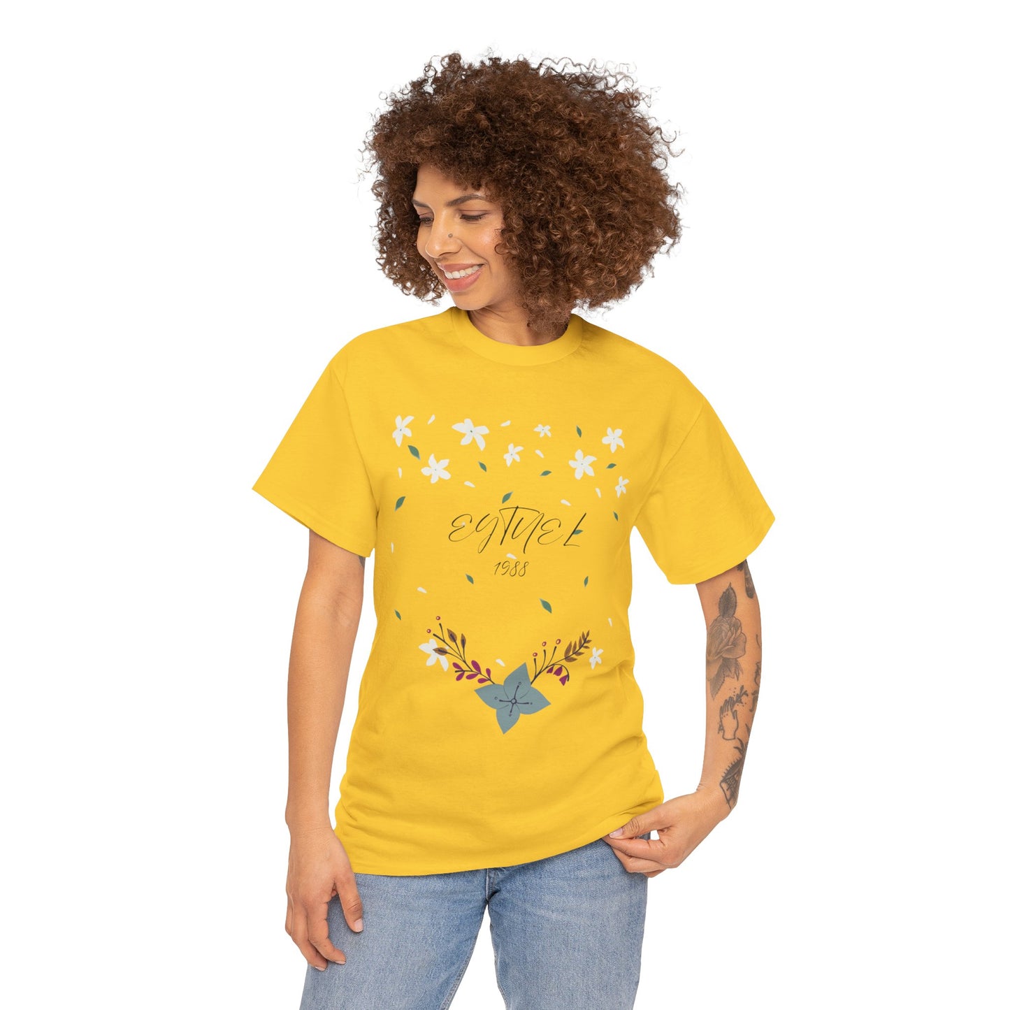 Floral Garden Cotton Tee, Nature-Inspired Unisex Tee for Casual Wear, Gift for Moms, Birthdays, or Summer Celebrations, Eco-Friendly [...]