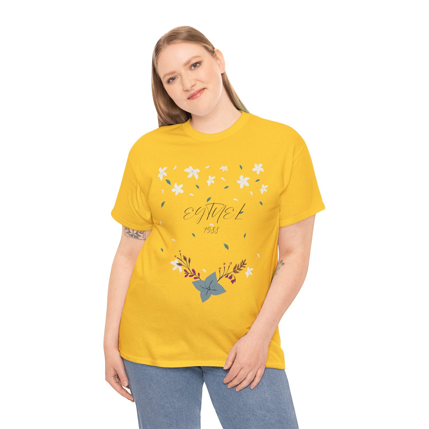 Floral Garden Cotton Tee, Nature-Inspired Unisex Tee for Casual Wear, Gift for Moms, Birthdays, or Summer Celebrations, Eco-Friendly [...]