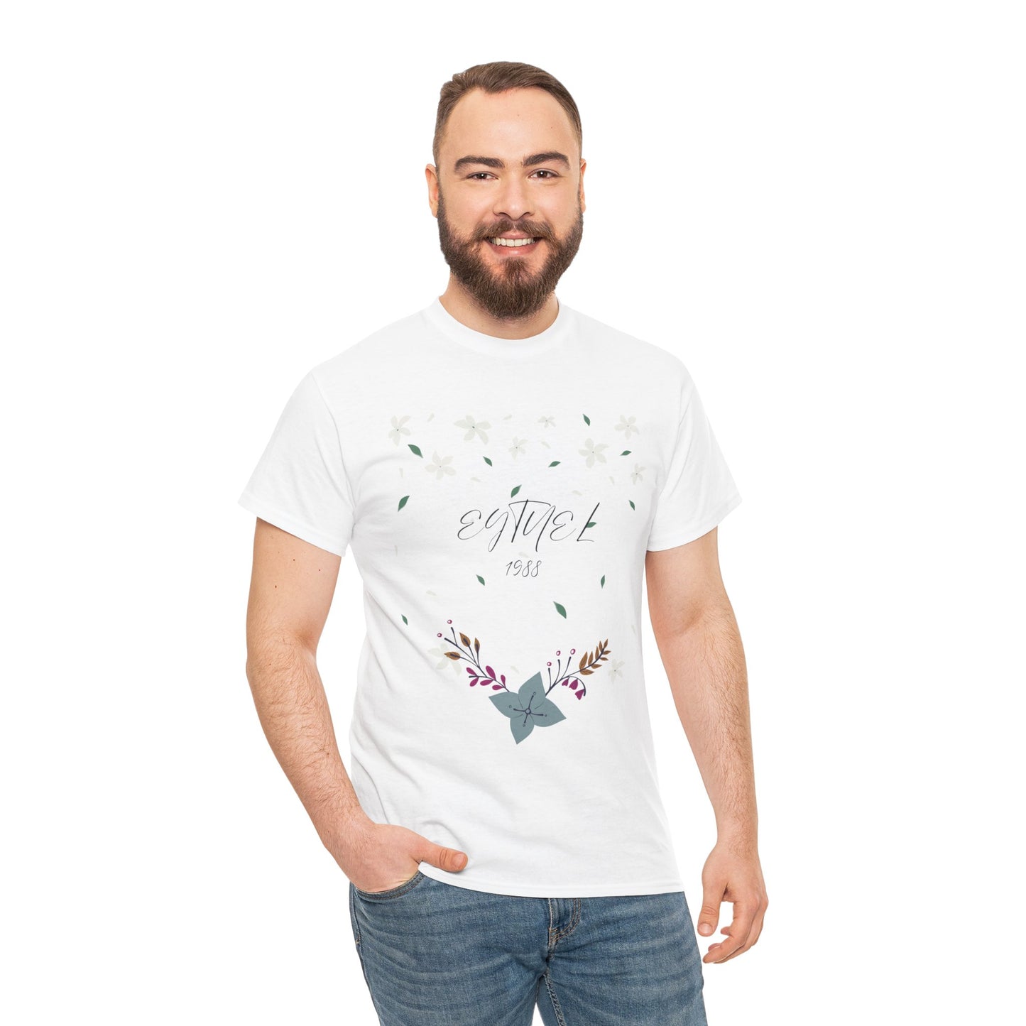 Floral Garden Cotton Tee, Nature-Inspired Unisex Tee for Casual Wear, Gift for Moms, Birthdays, or Summer Celebrations, Eco-Friendly [...]
